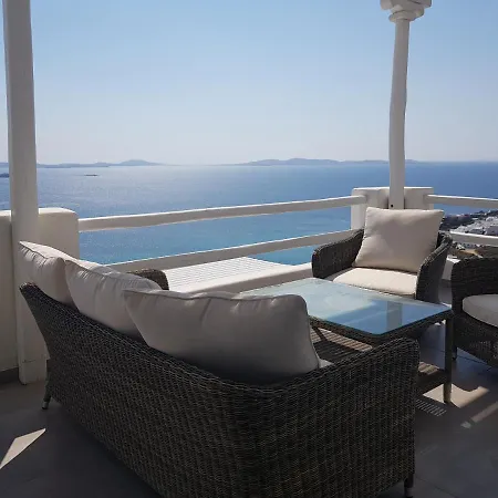 Daire Panoramic Mykonos Agios Stefanos (Mykonos)