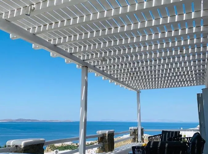 아파트 Panoramic View Mykonos 아기오스 스테파노스